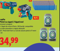 Lupilu Pistol cu săgeți / Săgeți moi 1 set / 100 buc.