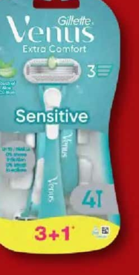 Gillette Venus Sensitive Aparat de ras 3+1 buc.
