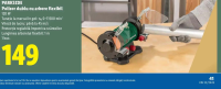 PARKSIDE Polizor dublu cu arbore flexibil 120 W