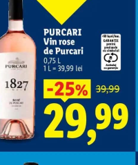 PURCARI Vin rose de Purcari 0,75 L
