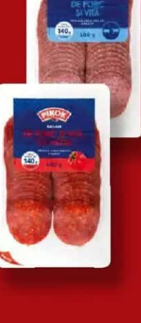 PIKOK Salam de porc și vită, crud-uscat, afumat 100 g