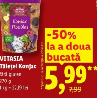 VITASIA Tăieței Konjac 270 g