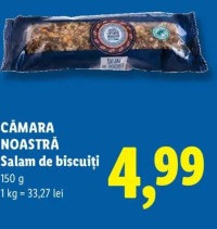 Cămara Noastră Salam de biscuiți 150 g
