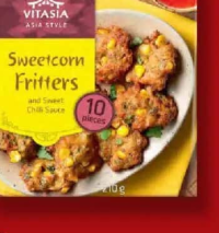 VITASIA Chiftele din porumb cu sos chili 210 g