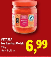 VITASIA Sos Sambal Oelek 200 g
