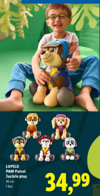 LUPILU PAW Patrol Jucărie pluș 30 cm 1 buc.