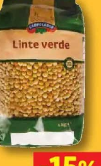 CAMPO LARGO Linte verde 1 kg