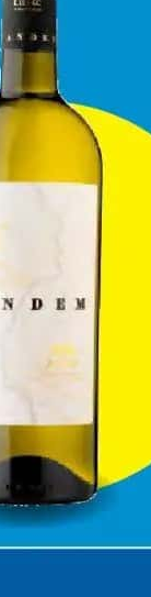 TANDEM Vin alb demisec 0,75 L