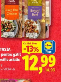 VITASIA Kit pentru gătit specific asiatic Kung Pao Chicken / Bulgogi Beef 255 g
