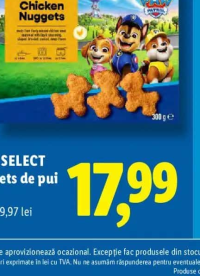 CHEF SELECT Nuggets de pui 300 g