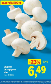 Ciuperci Champignon albe 500 g