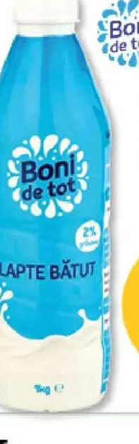 Boni de tot Lapte bătut 2% grăsime 1kg