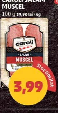 Caroli Salam Muscel 100 g