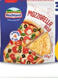 HOCHLAND MOZZARELLA RASĂ 150 g