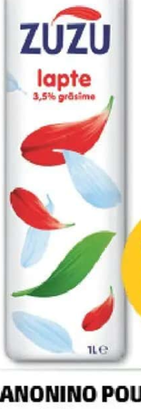 Zuzu Lapte 3.5% grăsime 1l