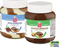 Fine Life Cremă tartinabilă cacao/alune, duo 350 g