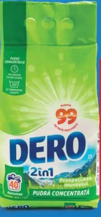 Dero Detergent rufe pudră 3 kg