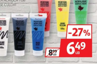 AUCHAN Vopsea acrilică tub diverse culori 120ml