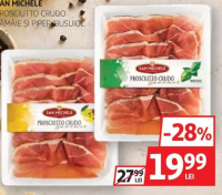SAN MICHELE PROSCIUTTO CRUDO LĂMÂIE ȘI PIPER BUSUIOC 90G