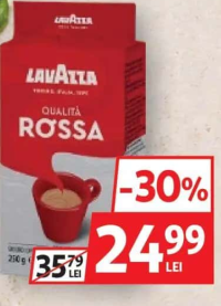LAVAZZA QUALITA ROSSA CAFEA MACINATĂ ȘI PRĂJITĂ 250G