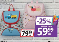 Auchan Ghiozdane Grădiniță diverse modele