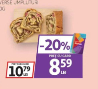 Cozonac feliat diverse umpluturi 250g