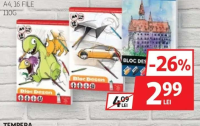 BLOC DESEN A4, 16 FILE 110G