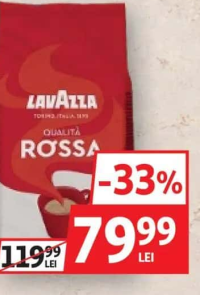 LAVAZZA QUALITA ROSSA CAFEA BOABE 1KG