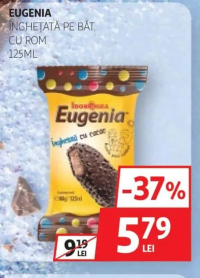 EUGENIA Înghețată pe băț cu rom 125ml