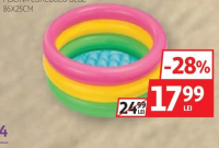 Intex Piscină Curcubeu Bebe 86x25cm