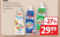 Sano Detergent Lichid Diverse Sortimente 60 Spălări 1.5L