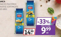 AMICA SNACKS MULTIPACK DIVERSE SORTIMENTE 120-180G