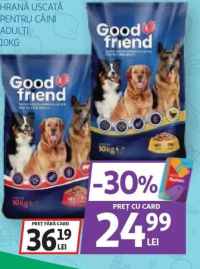 Good Friend HRANĂ USCATĂ PENTRU CÂINI ADULTI 10KG