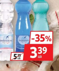 SAN BENEDETTO APĂ PLATĂ / CARBOGAZOASĂ LIGHT 1.5L
