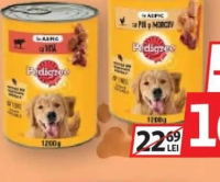 Pedigree Hrană Umedă La Conservă Pentru Câini Adulți Diverse Sortimente 1200g