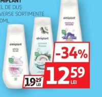 Elmiplant Gel de Duș diverse sortimente 750ml