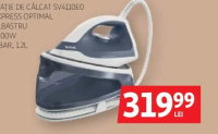 TEFAL STAȚIE DE CĂLCAT SV4110E0 EXPRESS OPTIMAL ALBASTRU 2200W 5 BAR, 1.2L