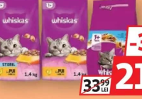 Whiskas Hrană uscată pentru pisici adulte diverse sortimente 1.4kg