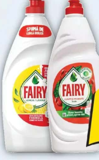 FAIRY DETERGENT LICHID PENTRU SPĂLAT VASE, LĂMÂIE/RODIE, 0.75L