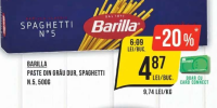 Barilla Paste din grâu dur, spaghetti N.5, 500g