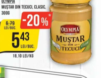 Olympia Muștar din Tecuci, clasic, 300g