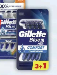Gillette Blue3 Comfort Aparat de ras, 3+1 buc.