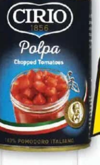 CIRIO Roșii pulpă 400g