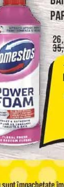 Domestos Spray spumă pentru curățarea băii, Floral Fresh/Artic /cu parfum de lămâie, 435ml
