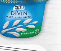 Zuzu Divin Iaurt în stil grecesc, 2% grăsime, 150g