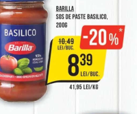 Barilla Sos de paste Basilico, 200g
