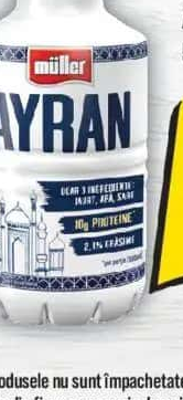 Müller Ayran, 2.1% grăsime, 500ml
