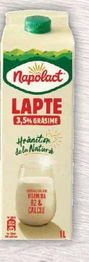 Napolact Lapte 3.5% grăsime 1L