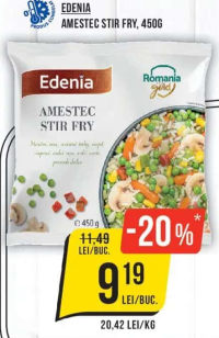 EDENIA AMESTEC STIR FRY, 450G