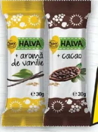 Daruri din Moldova Halva cu aromă de vanilie/cacao 30g